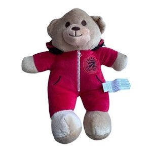 Toronto Raptors Plush Bear by FOCO Red Hoodie Basketball‎ Team Mascot Toy